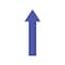 5S Supplies 5S Corner Markers, 3 1/2 in W., 10 in L., 0.003 in Thickness, 25 PK VSA-SQUARE-BLUE - alternate 1